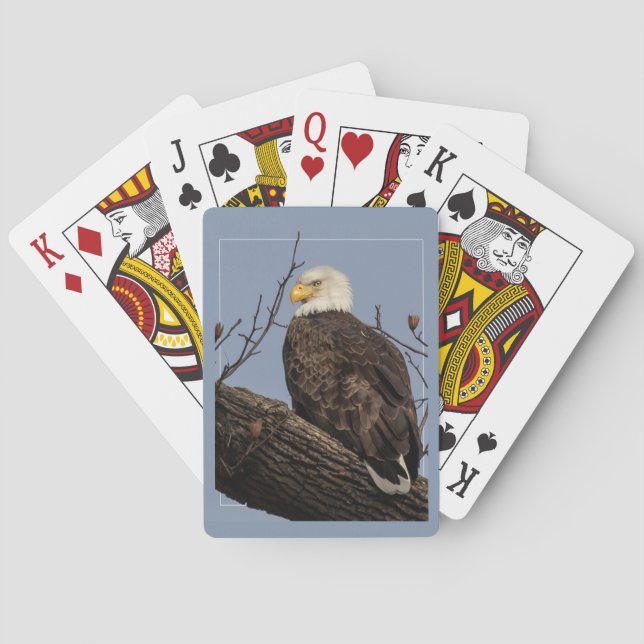 Beautiful Mom (Eagle)  Playing Cards (Back)