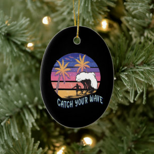 Beautiful mom is like an angel ceramic ornament