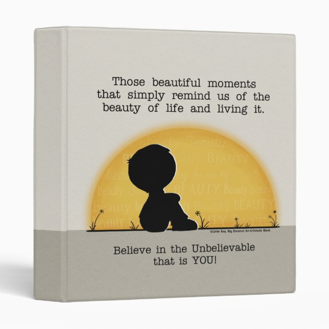 Beautiful Moments Binder (Front/Spine)