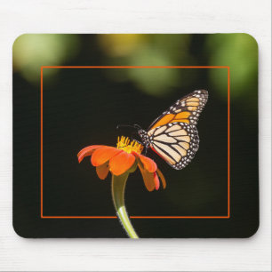 Beautiful Monarch Butterfly Mouse Pad