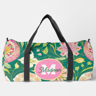Beautiful monogrammed duffel bag
