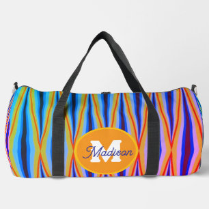 Beautiful monogrammed duffel bag