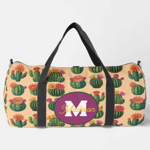 Beautiful monogrammed duffel bag
