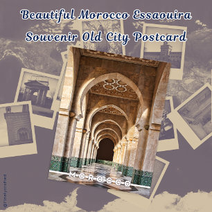 Beautiful Moroccan Fes Medina Architecture Postcard