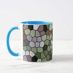 Beautiful Mosaic Tile Printed Coffee Mug