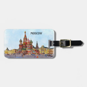Beautiful Moscow Luggage Tag