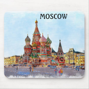 Beautiful Moscow Mouse Pad