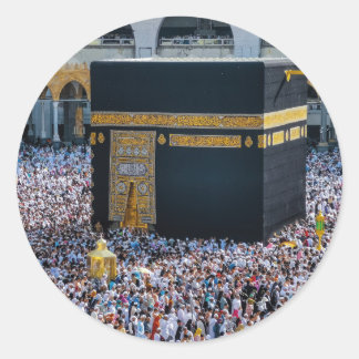 Beautiful Mosque Mecca Islamic kaaba Gift Classic Round Sticker