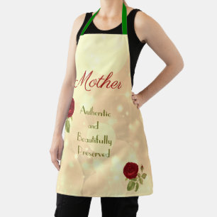 Beautiful Mother quote Apron
