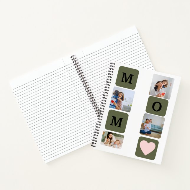Beautiful Mother’s Day Gift Spiral Notebook (Inside)