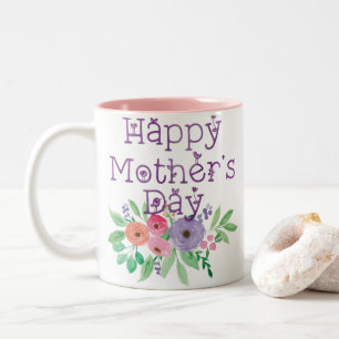 Beautiful Mother’s Day Gift Two-Tone Coffee Mug