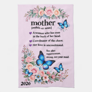 Beautiful Mother's Day Mother Kitchen Towel