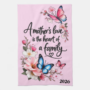 Beautiful Mother's Day Mother's Love Kitchen Towel