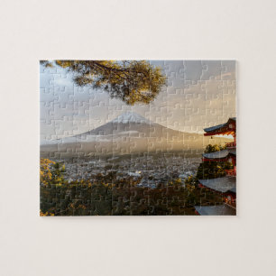 Beautiful Mount Fuji   Shizuoka Prefecture Japan Jigsaw Puzzle