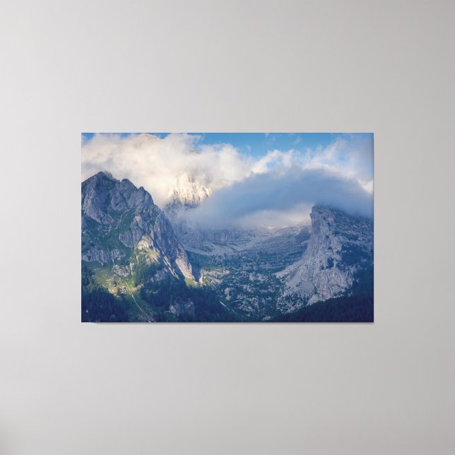 Beautiful Mountain Scenery Canvas Print (Front)