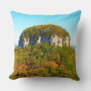 Beautiful Mountain Scenery Throw Pillow