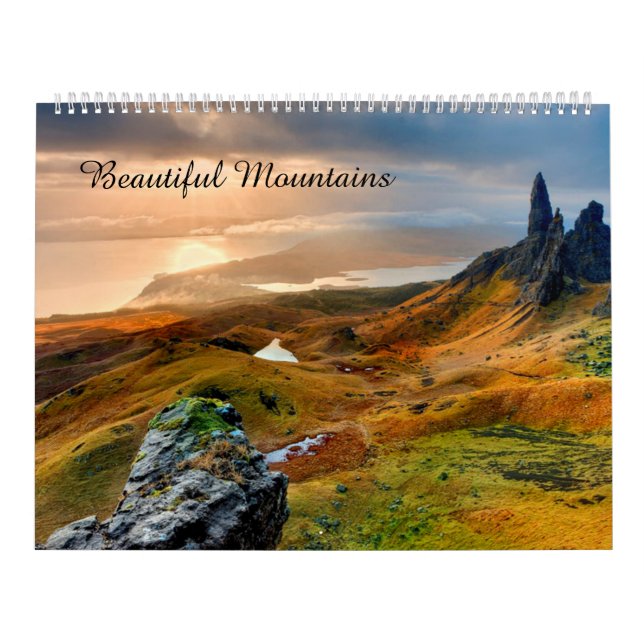 Beautiful Mountains Calendar (Cover)