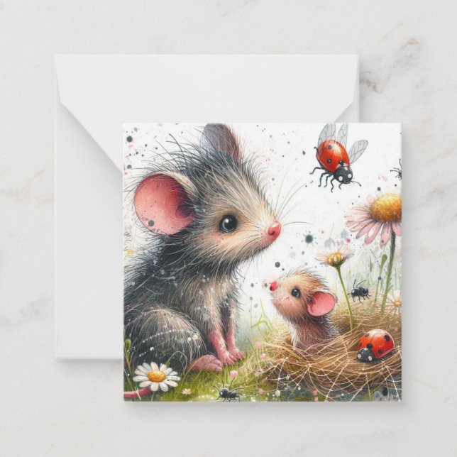 Beautiful Mouse Card (Front)