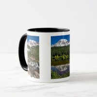 Beautiful Mt. Rainier, Washington State, Souvenir