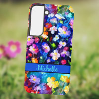 Beautiful Multicolor Your Name Personalized Floral