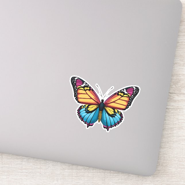 Beautiful Multicolored Butterfly (Detail)