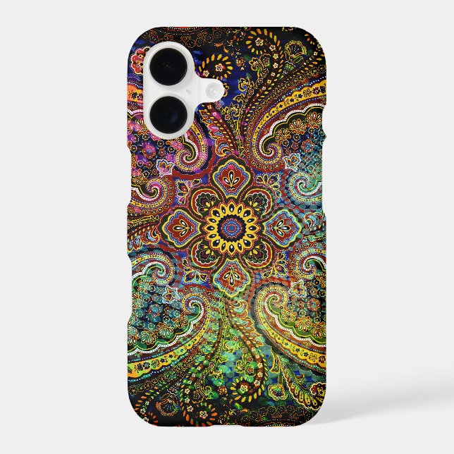 Beautiful  Multicolored PAISLEY pattern (Back)