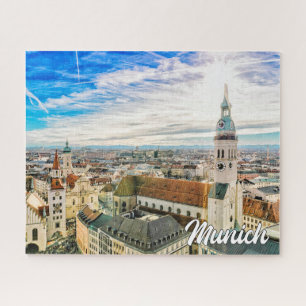 Beautiful Munich, Germany Jigsaw Puzzle