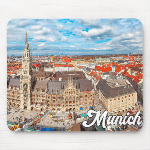 Beautiful Munich, Germany Mouse Pad