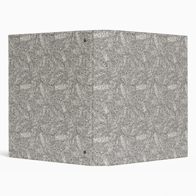 Beautiful Music Print Binder (Background)