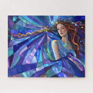 Beautiful Mythical Star Princess Fantasy Scifi Art Jigsaw Puzzle