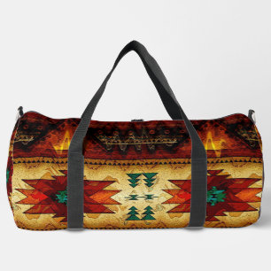 Beautiful Native American Pattern Duffle Bag