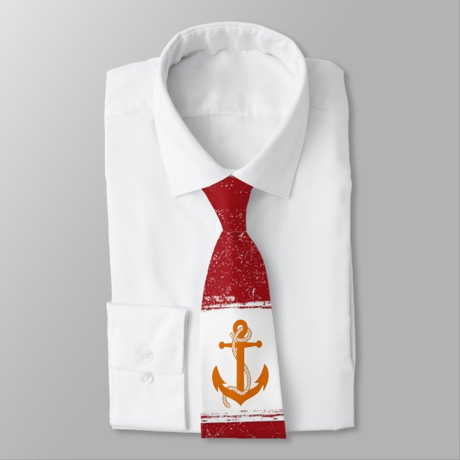 Beautiful Nautical Tie! Tie (Tied)