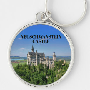 Beautiful Neuschwanstein Castle Keychain