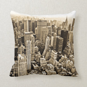 Beautiful New York City Throw Pillow
