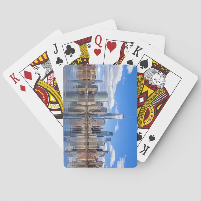 Beautiful New York Skyline Playing Cards (Back)
