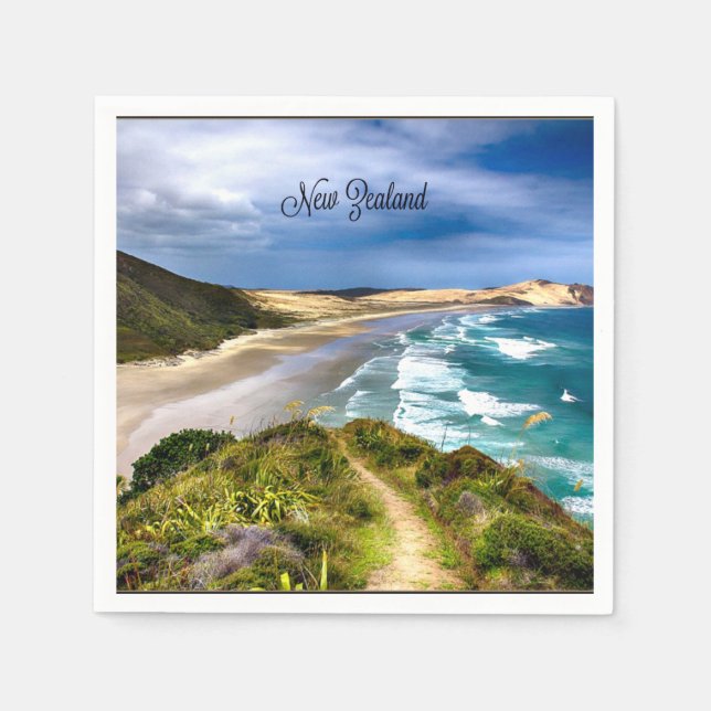 Beautiful New Zealand Napkin (Front)