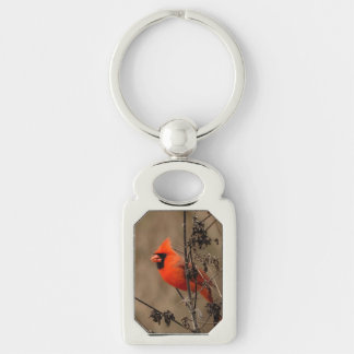 Beautiful Northern Cardinal Keychain