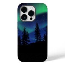 Beautiful northern lights aurora borealis case