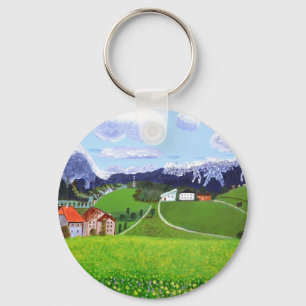 Beautiful Norway Keychain