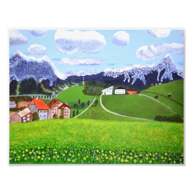 Beautiful Norway Photo Enlargement (Front)