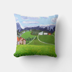 Beautiful Norway Throw Pillow 