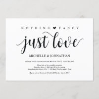 Beautiful nothing fancy just love wed elopement