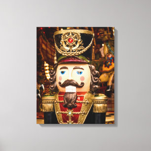 Beautiful Nutcracker Figure Christmas Frame It Canvas Print