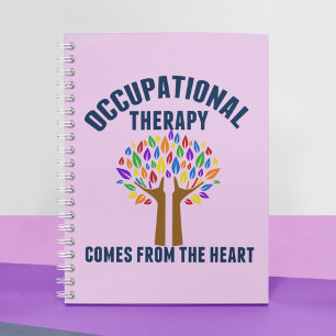 Beautiful Occupational Therapy Tree Quote Notebook