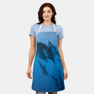 Beautiful Ocean Creatures Apron