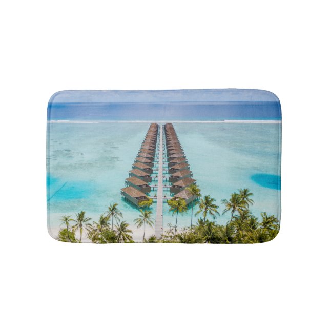 Beautiful Ocean Creatures Bath Mat (Front)