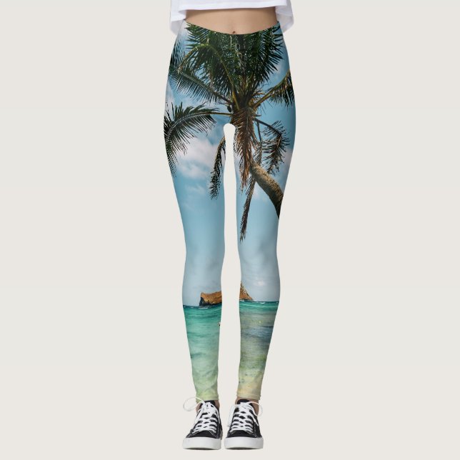 Beautiful Ocean Creatures Leggings (Front)