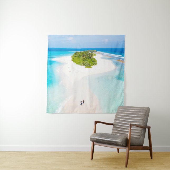 Beautiful Ocean Creatures Tapestry (In Situ)