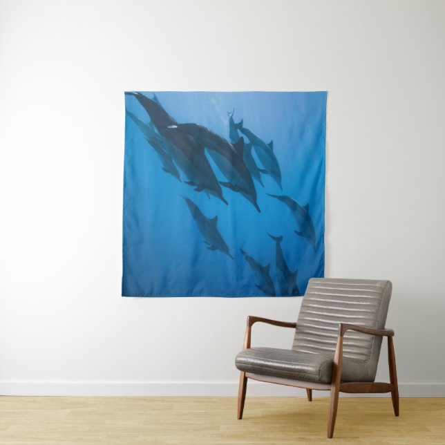 Beautiful Ocean Creatures Tapestry (In Situ)