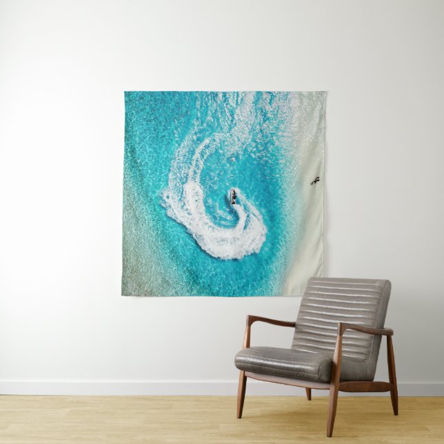 Beautiful Ocean Creatures Tapestry (In Situ)